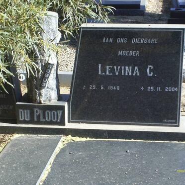 PLOOY Lavina C., du 1940-2004