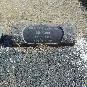 PLOOY Cornelius Machiel, du 1890-1978 &amp; Charlotte Georgina 1910-1973