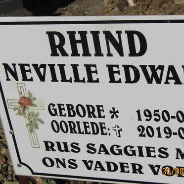RHIND Neville Edward 1950-2019