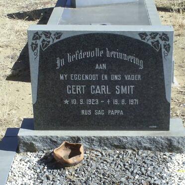 SMIT Gert Carl 1923-1971