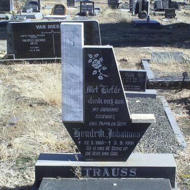 STRAUSS Hendrik Johannes 1960-1991