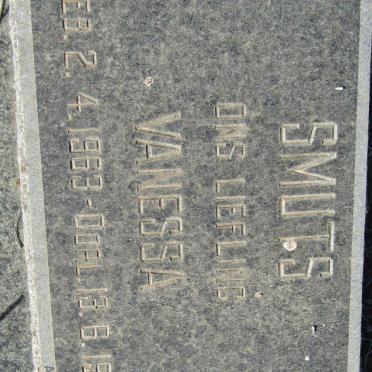 SMUTS Vanessa 1963-1963
