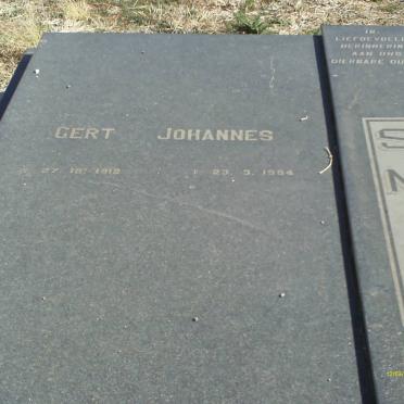 SMIT Gert Johannes 1912-1984