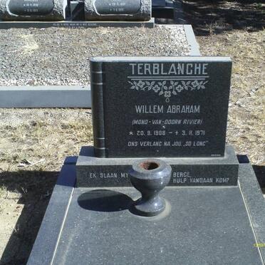 TERBLANCHE Willem Abraham 1908-1971