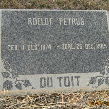 TOIT Roelof Petrus, du 1874-1965