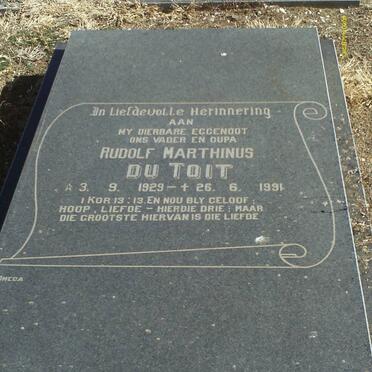TOIT Rudolf Marthinus, du 1929-1991
