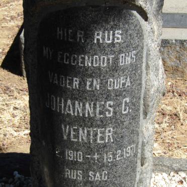 VENTER Johannes C. 1910-1971