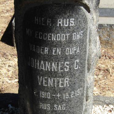 VENTER Johannes C. 1910-1971