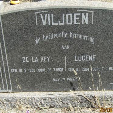 VILJOEN De La Rey 1902-1969 &amp; Eugene 1904-1976