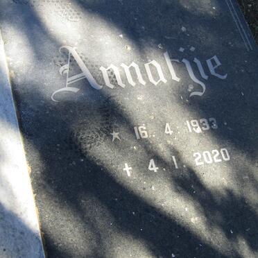 WENTZEL Jannie 1930-1986 &amp; Annatjie 1933-2020