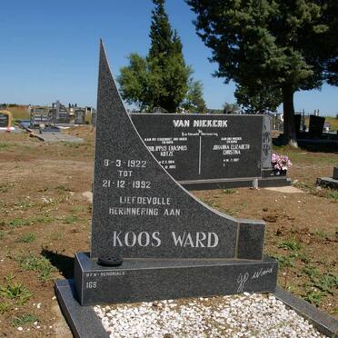 WARD Koos 1922-1992