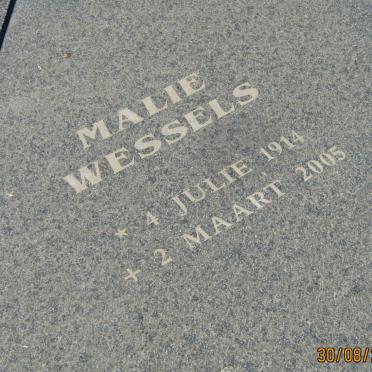 WESSELS Malie 1914-2005