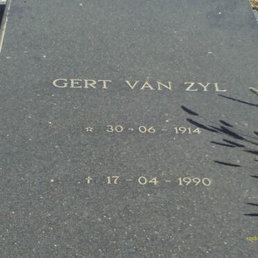 ZYL Gert, van 1914-1990