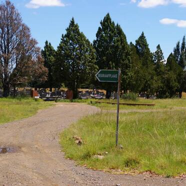 2. Entrance to the new cemetery
