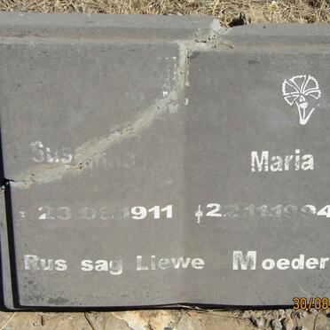 ? Susanna Maria 1911-1994