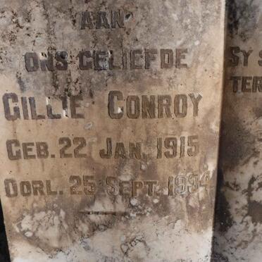CONROY Gillie 1915-1934