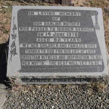 FINNEMORE Beatrice -1978