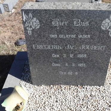 JOUBERT Frederik Jacobus 1869-1955
