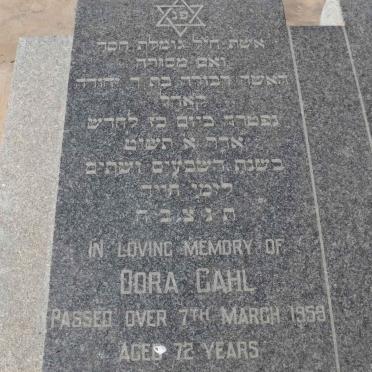 CAHL Dora -1959