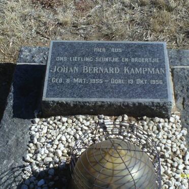 KAMPMAN Johan Bernard 1955-1956
