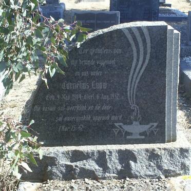 LOUW Cornelius 1904-1952