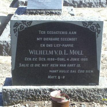 MOLL Wilhelm v.d. L. 1886-1955