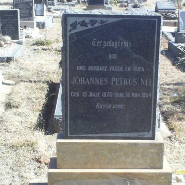 NEL Johannes Petrus 1876-1954