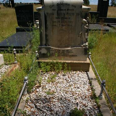 PRETORIUS Maria Aletta nee PIENAAR 1863-1936