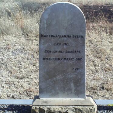 STEYN Martha Johanna nee NEL 1846-1907