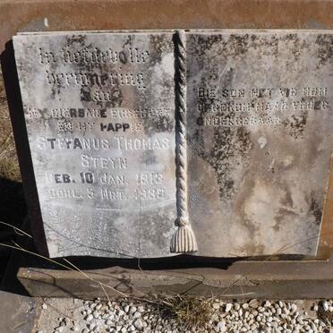 STEYN Stefanus Thomas 1912-1939