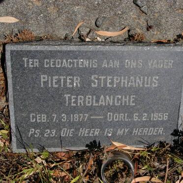 TERBLANCHE Pieter Stephanus 1877-1956