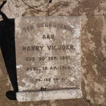 VILJOEN Harry 1901-1916