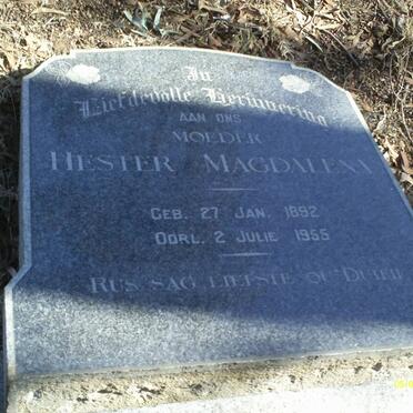 VIVIERS Hester Magdalena 1892-1955