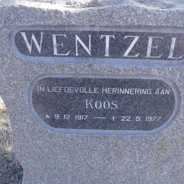 WENTZEL Koos 1917-1977