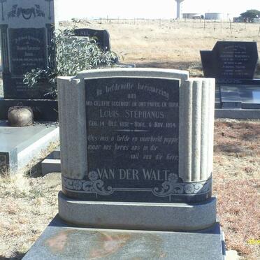 WALT Louis Stephanus, van der 1892-1954