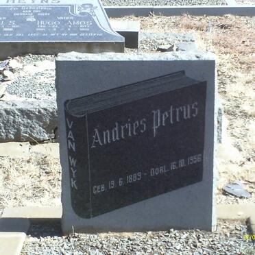 WYK Andries Petrus, van 1889-1956