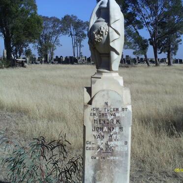 WYK Hendrik Johannes, van 1869-1929