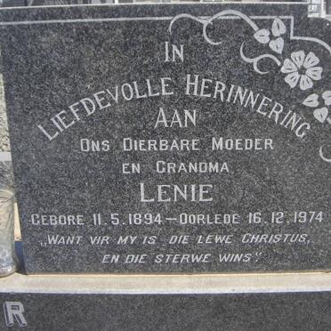 ARCHER Edgar 1886-1968 &amp; Lenie 1894-1974 