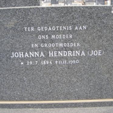 ALEXANDER Frederik W.A. 1892-1976 &amp; Johanna Hendrina 1894-1990 