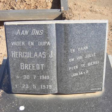 BREEDT Herculaas J. 1910-1979