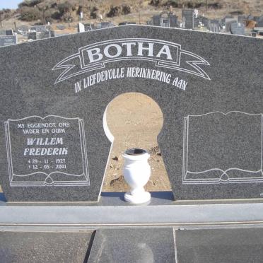 BOTHA Willem Frederik 1927-2001