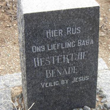 BENADE Hestertjie