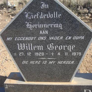 BARRETT Willem George 1920-1979