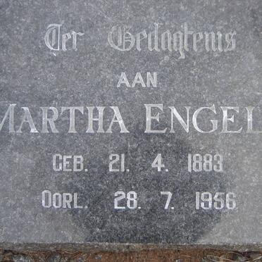 ENGELA Martha 1883-1956