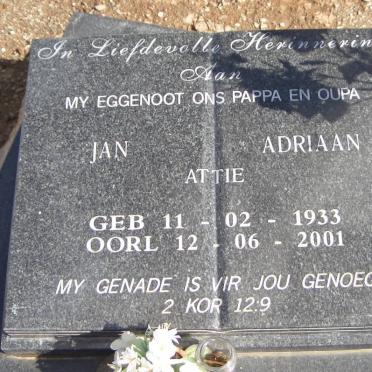GROBBELAAR Jan Adriaan Attie 1933-2001