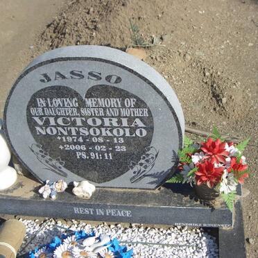 JASSO Victoria Nontsokolo 1974-2006