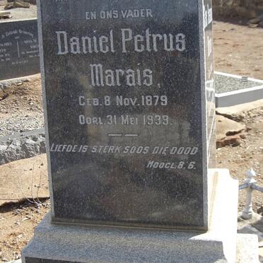 MARAIS Daniel Petrus 1879-1939