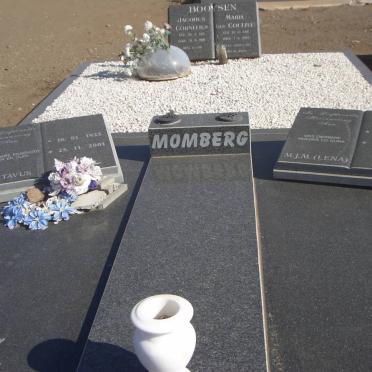 MOMBERG Octavus 1925-2001 &amp; M.J.M. 1929-