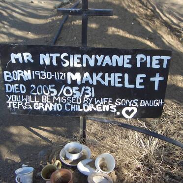 NTSIENYANE Piet 1930-2005