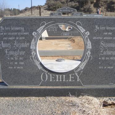 O'EHLEY James Alexander Livingstone 1921-1986 &amp; Susanna Zacharia 1923-